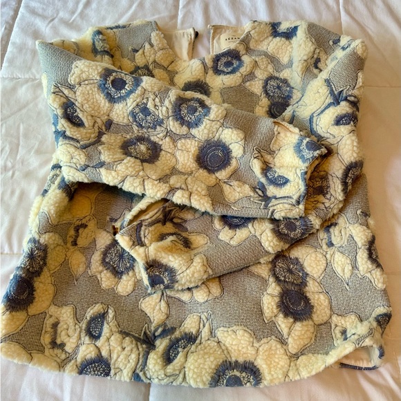 SEZANE - Harlem Sweatshirt/Sweater. Size 4. NWOT. Perfect condition. 100% lined. - Picture 9 of 10